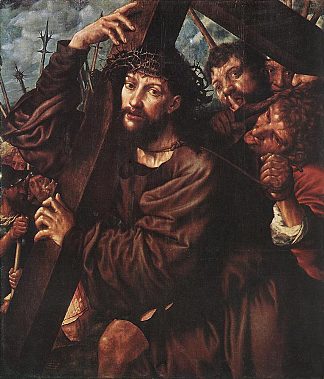 基督背负十字架 Christ Carrying The Cross (1553)，简·范·海森