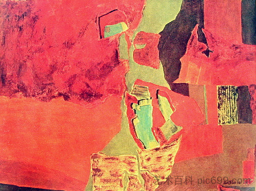 鸟瞰图1号 Aerial View No. 1 (1968)，简·弗兰克