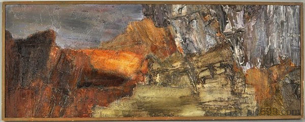 摇滚景观 II Rockscape II (1961)，简·弗兰克