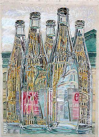 依云瓶 Evian Bottles (1976)，雅内·菲什