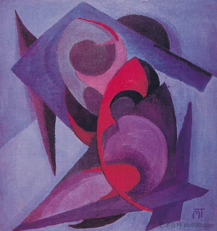 组成 Composition (1922)，雅诺什·马蒂斯·托伊奇