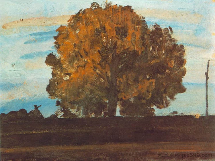 马泰利大树 Great Tree at Mártély (1910)，詹诺斯托尼耶