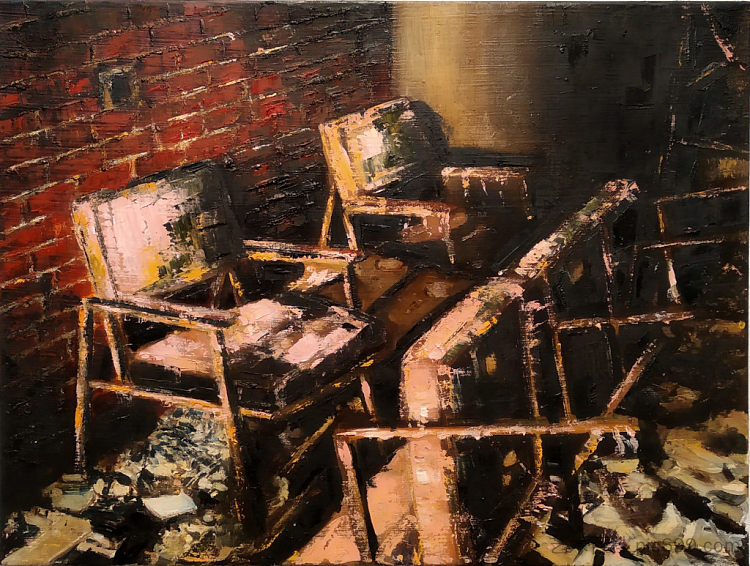 候诊室 VII Waiting room VII (2019),贾里克·琼曼