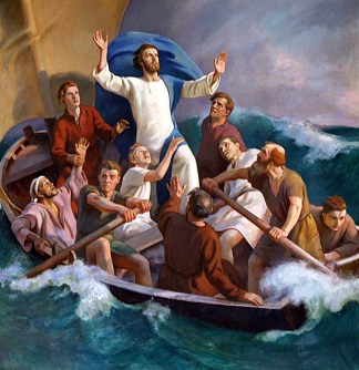 与耶稣同在暴风雨中 In a Storm with Jesus (1926; Raahe,Finland                     )，埃罗·耶尔内费尔特