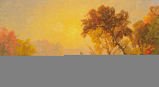 景观 Landscape (1873)，贾斯珀·弗朗西斯·克罗普西