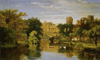 沃里克城堡， 英格兰 Warwick Castle, England (1857)，贾斯珀·弗朗西斯·克罗普西