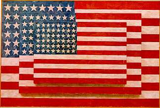 三面旗帜 Three Flags (1958)，贾斯培·琼斯