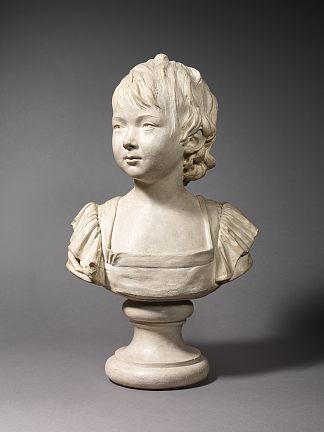 年轻女孩（日内瓦的安妮·奥德乌德） Young Girl (Anne Audéoud of Geneva)，让-安托万·胡东