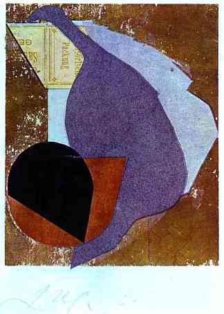在我出生之前 Before my Birth (1914)，让·阿尔普