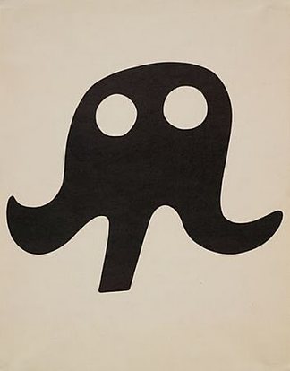 小胡子帽 Mustache Hat (1932)，让·阿尔普