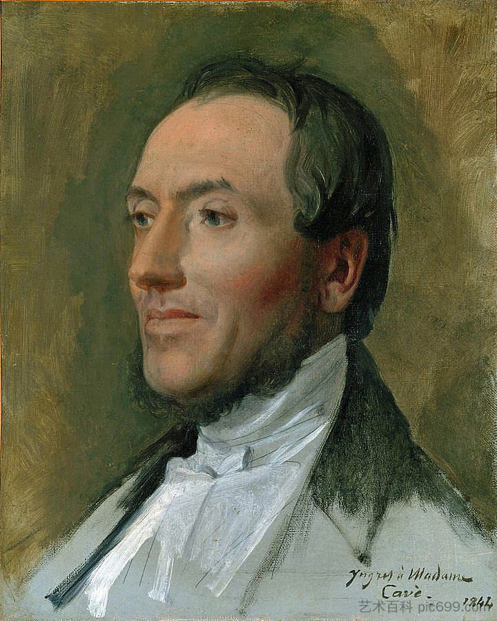 海金-埃德蒙-卢多维奇-奥古斯特洞穴 Hygin-Edmond-Ludovic-Auguste Cave (1844),让·奥古斯特·多米尼克·安格尔
