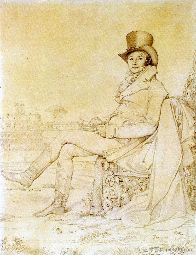 吕西安·波拿巴 Lucien Bonaparte,让·奥古斯特·多米尼克·安格尔