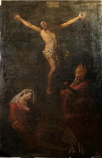 受难 The Crucifixion (1809)，让·奥古斯特·多米尼克·安格尔