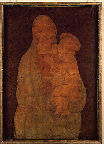 大公的麦当娜 The Madonna of the Grand Duke (1821 - 1824)，让·奥古斯特·多米尼克·安格尔