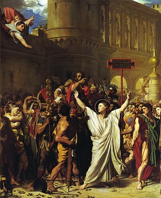 圣交响乐的殉难 The Martyrdom of St. Symphorian (1834)，让·奥古斯特·多米尼克·安格尔