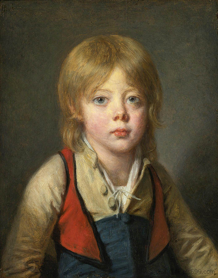 年轻的农民男孩 Young Peasant Boy，让·巴蒂斯特·格勒兹