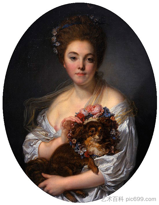 波尔辛夫人 Madame de Porcin (1774),让·巴蒂斯特·格勒兹