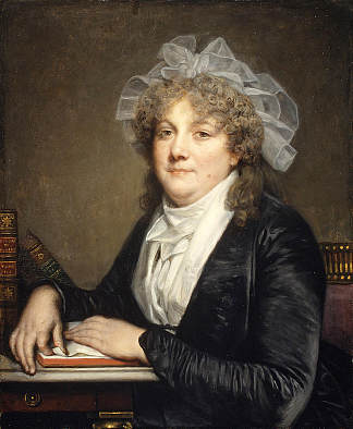 让-巴蒂斯特·尼科莱夫人 Madame Jean-Baptiste Nicolet，让·巴蒂斯特·格勒兹