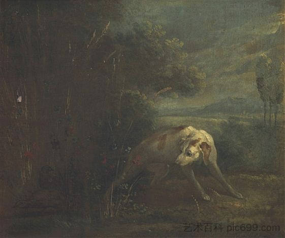 一只狗 A dog,让·巴普蒂斯特·乌德里