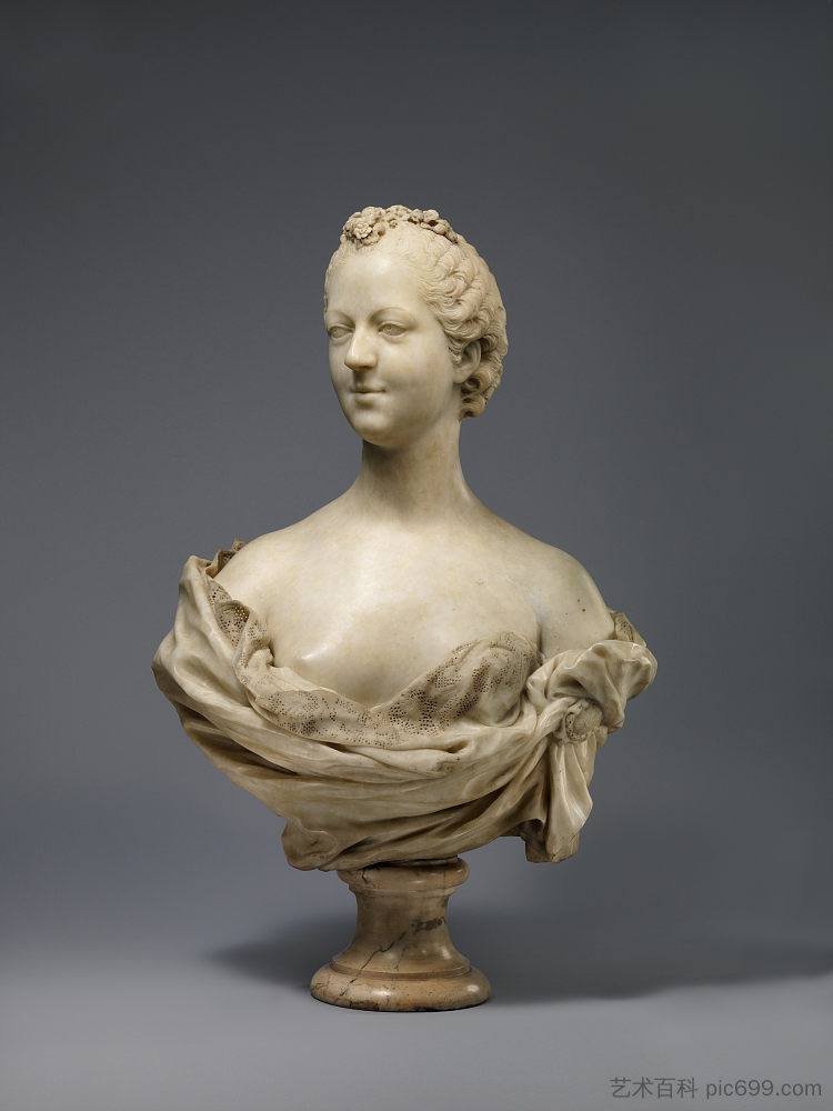 蓬帕杜夫人 Madame De Pompadour (1749 - 1751),让-巴蒂斯特·皮加勒