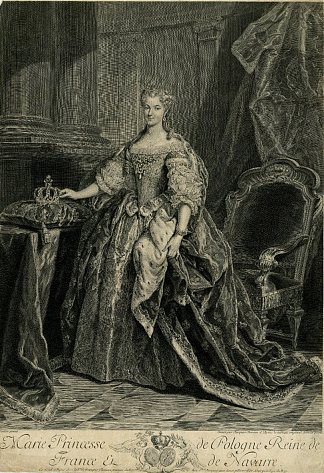 波兰玛丽公主 法国和纳瓦拉女王 Marie Princesse De Pologne Reine De France Et De Navarre，让-巴蒂斯特·范卢