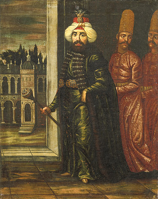 苏丹艾哈迈德三世 Sultan Ahmed III (c.1737)，让·巴蒂斯特·范莫尔