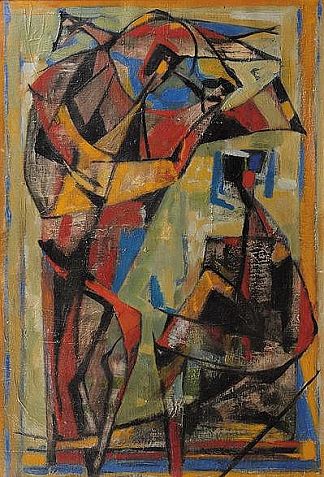 组成 Composition (1955)，让·伯特尔