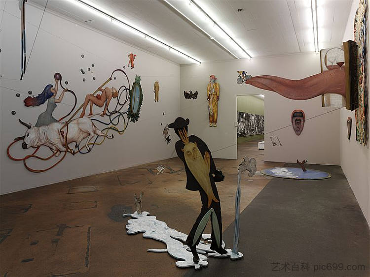 巴比伦（安装视图） Babil Babylone (installation view)，让·克劳德·西尔伯曼