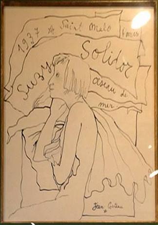 苏茜·索利多 Suzy Solidor (1937)，让·谷克多