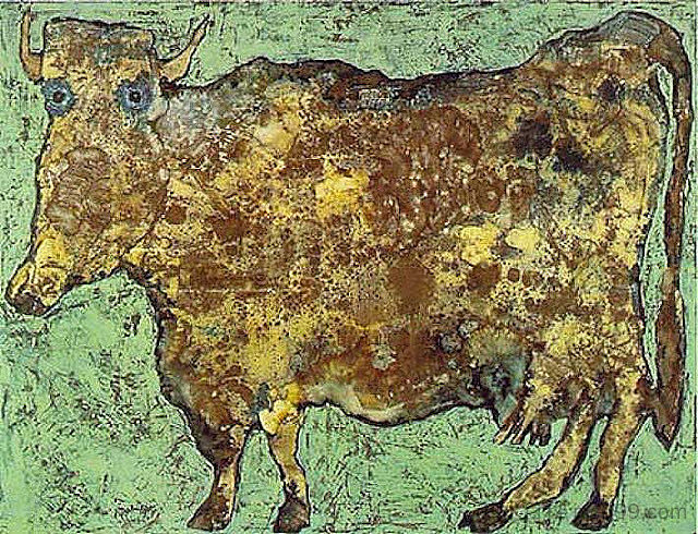鼻子微妙的牛 The Cow With The Subtle Nose (1954),让·杜布菲