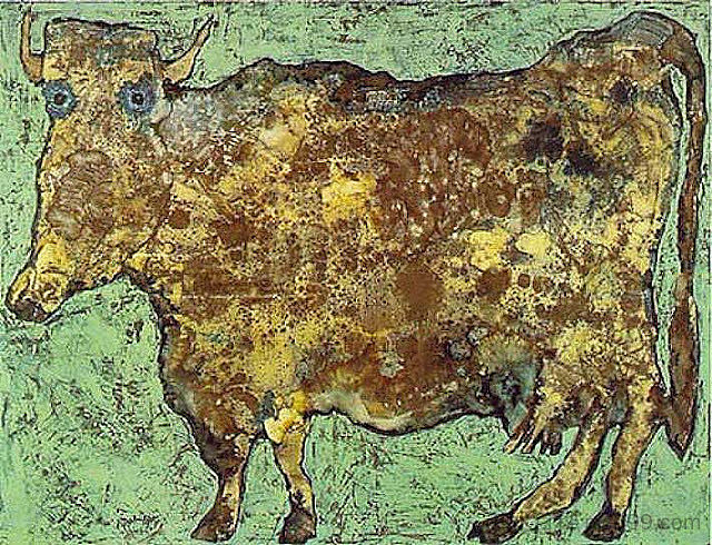 鼻子微妙的牛 The Cow With The Subtle Nose (1954)，让·杜布菲