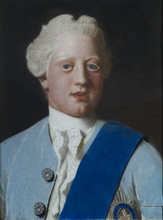 约克和奥尔巴尼公爵爱德华王子的肖像 Portrait of Prince Edward, Duke of York and Albany (1754)，让-艾蒂安·利奥塔尔