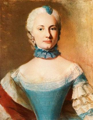 伊丽莎白·弗雷德里卡·索菲亚，符腾堡公爵夫人 Elizabeth Frederica Sophia, Duchess of Württemberg (1746)，让-艾蒂安·利奥塔尔