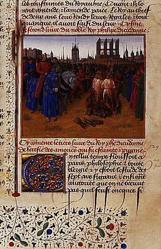 沙特尔的定罪和惩罚支持者 Conviction and punishment supporters of Amaury de Chartres (1455 – 1460)，让·富盖
