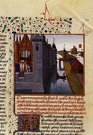 路易六世加冕礼 Coronation of Louis VI (1455 – 1460)，让·富盖
