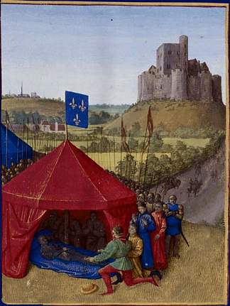 伯特兰·杜盖斯克林之死 Death of Bertrand du-Guesclin (1455 – 1460)，让·富盖