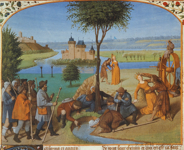 十日龙 Decameron (c.1460 - c.1465)，让·富盖