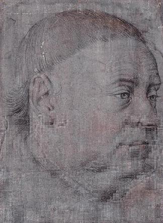 纪尧姆·茹弗内尔的肖像 Portrait of Guillaume Jouvenel (c.1460 – c.1465)，让·富盖