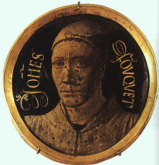 自画像 Self-Portrait (c.1450)，让·富盖