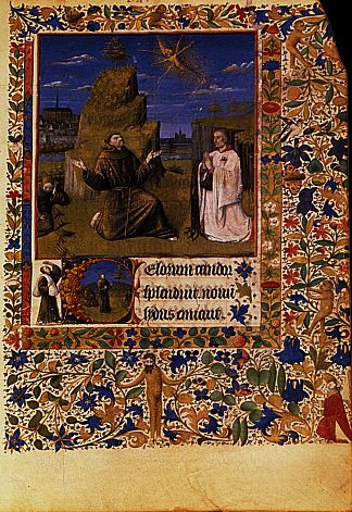 圣弗朗西斯接受圣痕 St. Francis Receiving the Stigmata，让·富盖