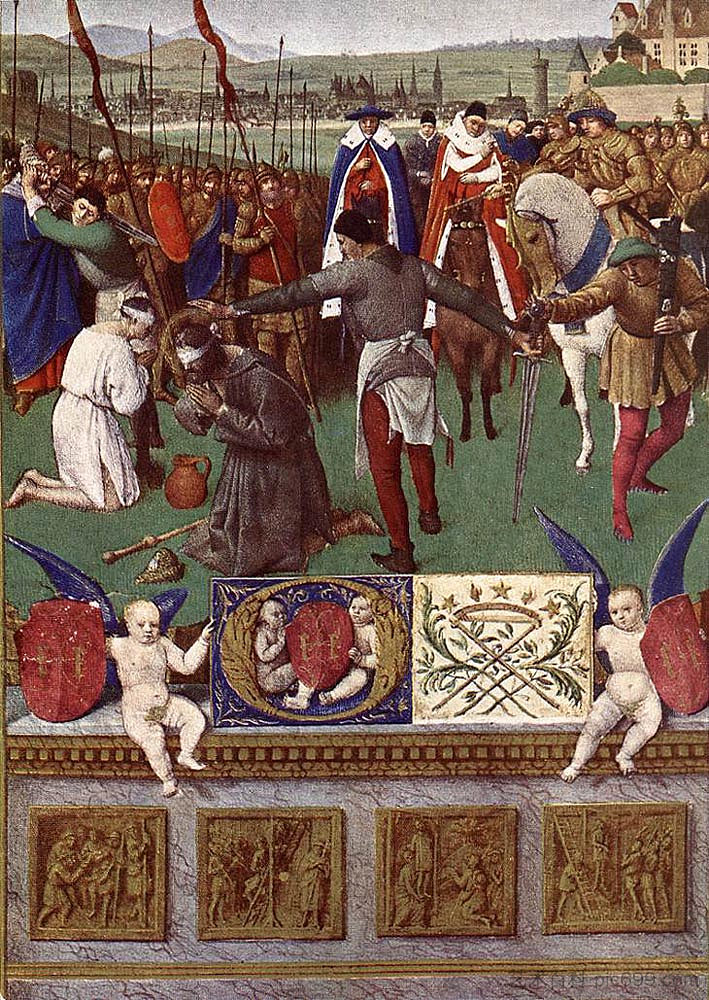 圣詹姆斯大帝的殉难 The Martyrdom of St. James the Great (c.1445)，让·富盖