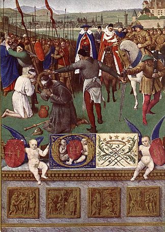 圣詹姆斯大帝的殉难 The Martyrdom of St. James the Great (c.1445)，让·富盖