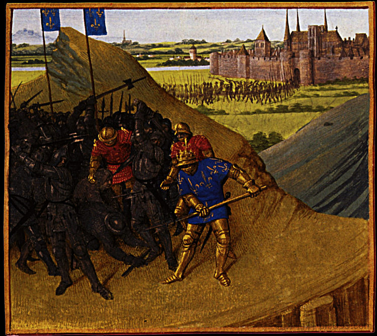 亨利一世对他的兄弟罗伯特的胜利 Victory of Henry I on his brother Robert (1455 - 1460)，让·富盖