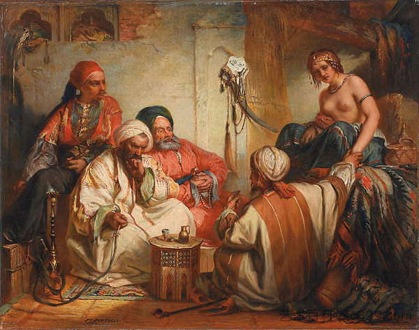 奴隶市场 The Slave Market (1853),让-弗朗索瓦·波塔尔斯