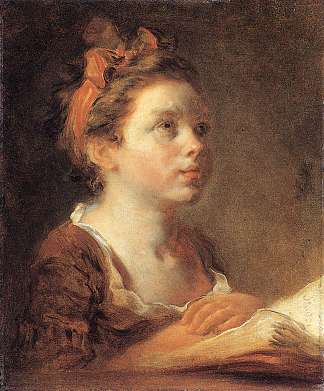 一位年轻的学者 A Young Scholar (c.1775 – 1778)，让·奥诺雷·弗拉戈纳尔
