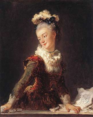 玛丽·玛德琳·吉马德 Marie Madeleine Guimard (c.1769)，让·奥诺雷·弗拉戈纳尔