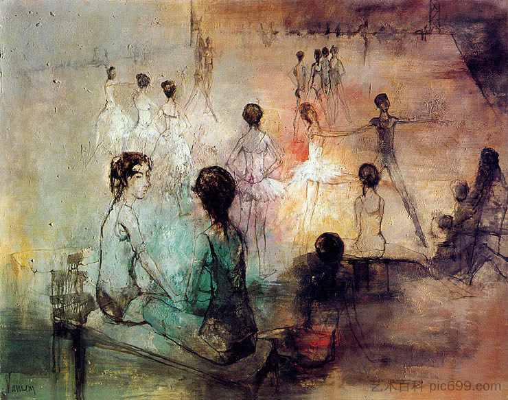 排练期间的其余部分 The rest during rehearsal (1968)，让·约翰逊