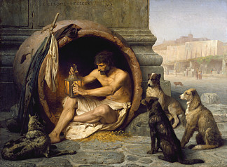 第欧根尼 Diogenes (1860)，让·莱昂·热罗姆