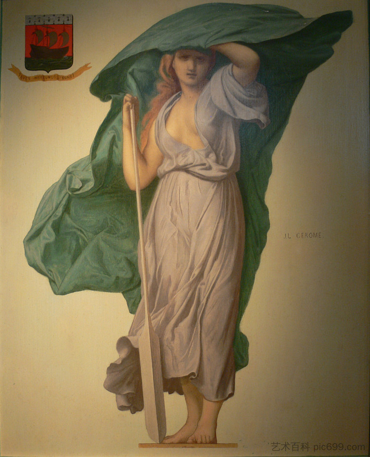 奥德修斯 The Odysseus (c.1858),让·莱昂·热罗姆