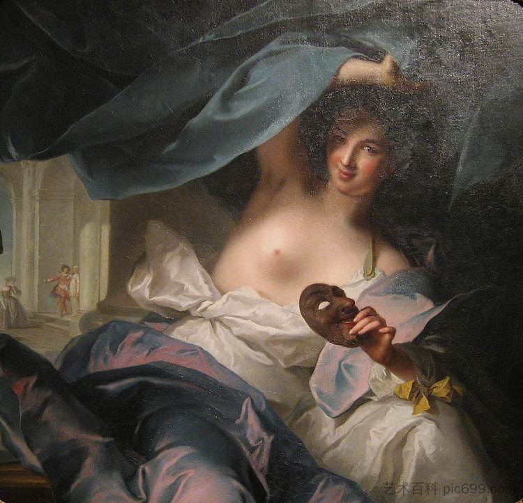 塔利亚,喜剧缪斯 Thalia, Muse of Comedy (1739),让·马克·纳蒂埃